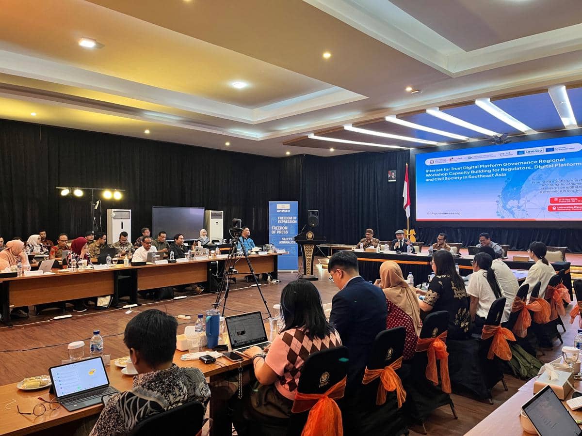 Unesco-Undip Perkuat Tata Kelola Platform Digital Berbasis HAM