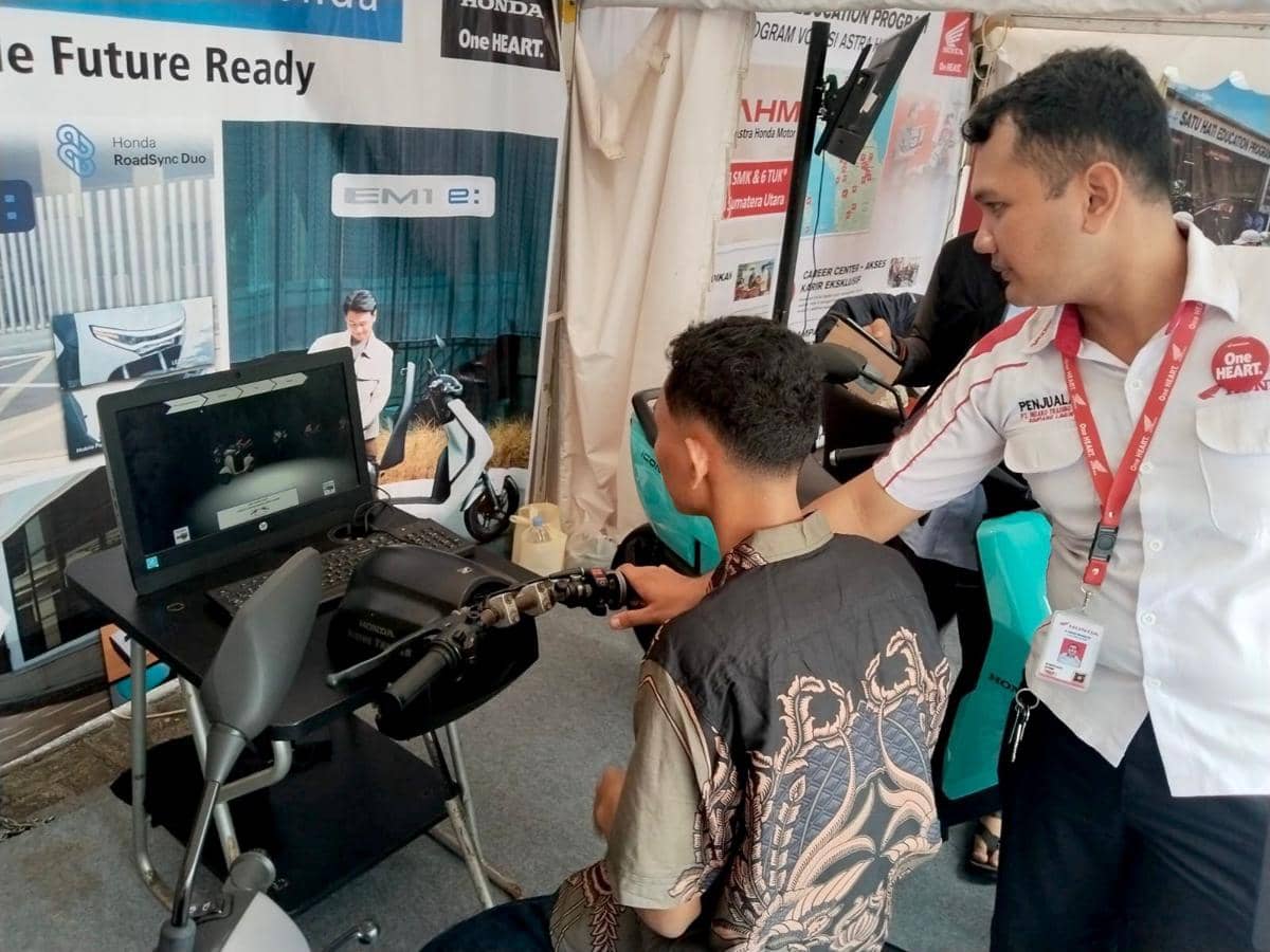 Gebyar Pendidikan Sumut, Indako Beri Edukasi Vokasi dan Teknologi