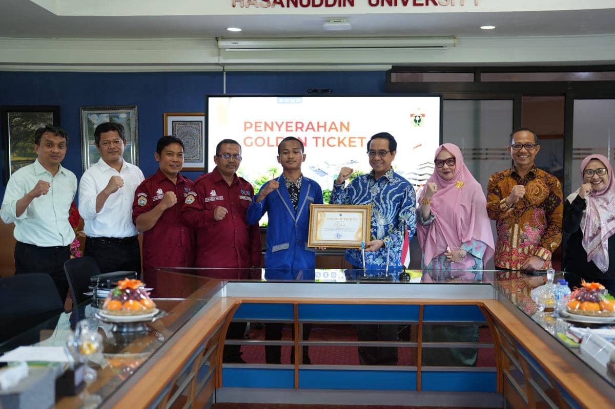 Hebat! Siswa Pinrang Diakui NASA, Kini Diterima  di Unhas Tanpa Tes