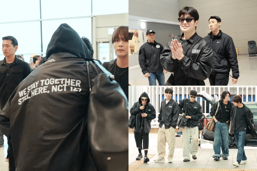 9 Potret NCT 127 di Bandara Incheon Menuju Bali, Mau Ngapain?