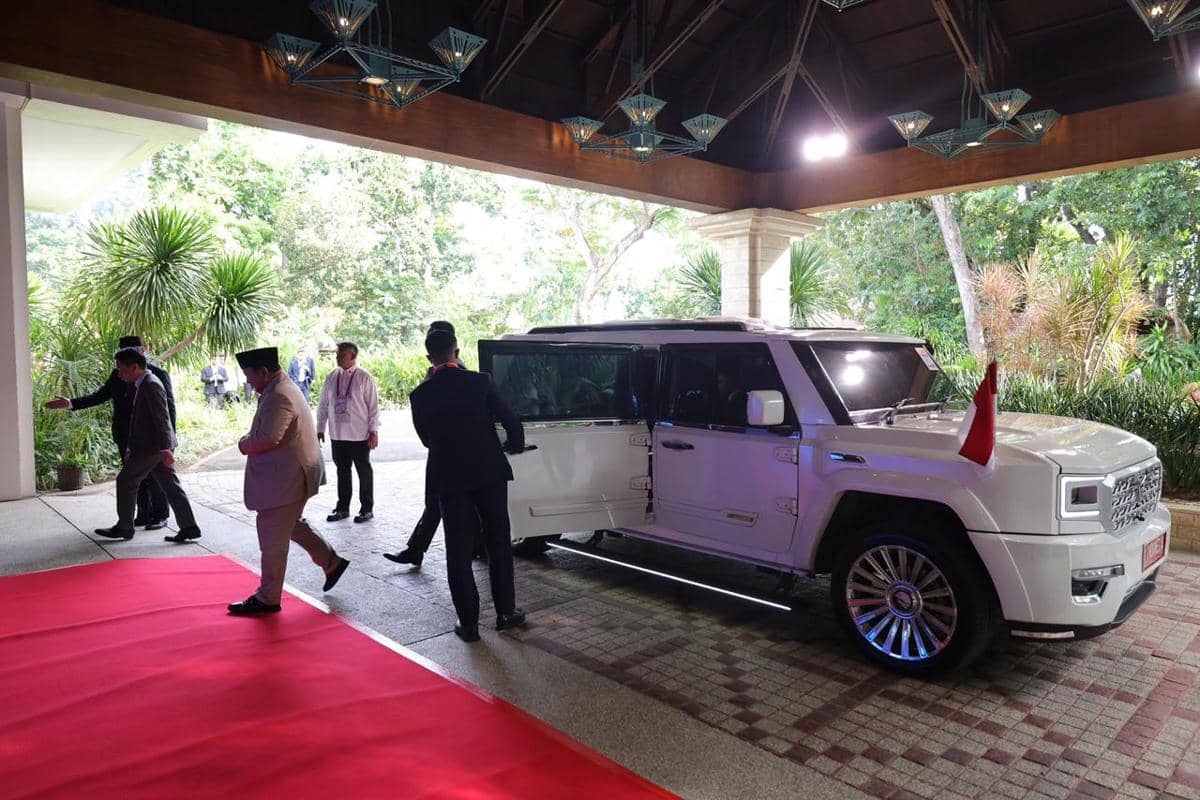Presiden Prabowo bawa mobil Maung ke Filipina hadiri KTT ke-48 ASEAN (dok. Tim Media Presiden)