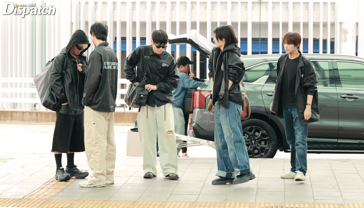 momen NCT 127 di bandara Incheon menuju Bali 