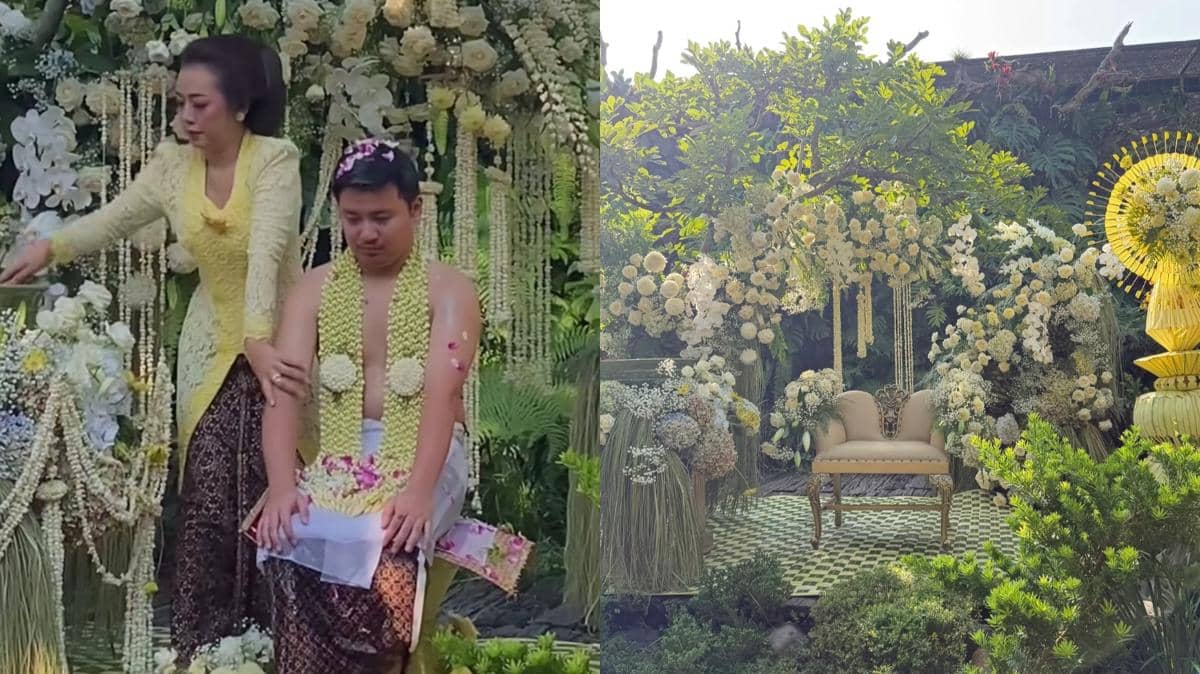 7 Dekorasi Siraman Aksa Uyun Anak Soimah, Segar Serba Hijau!