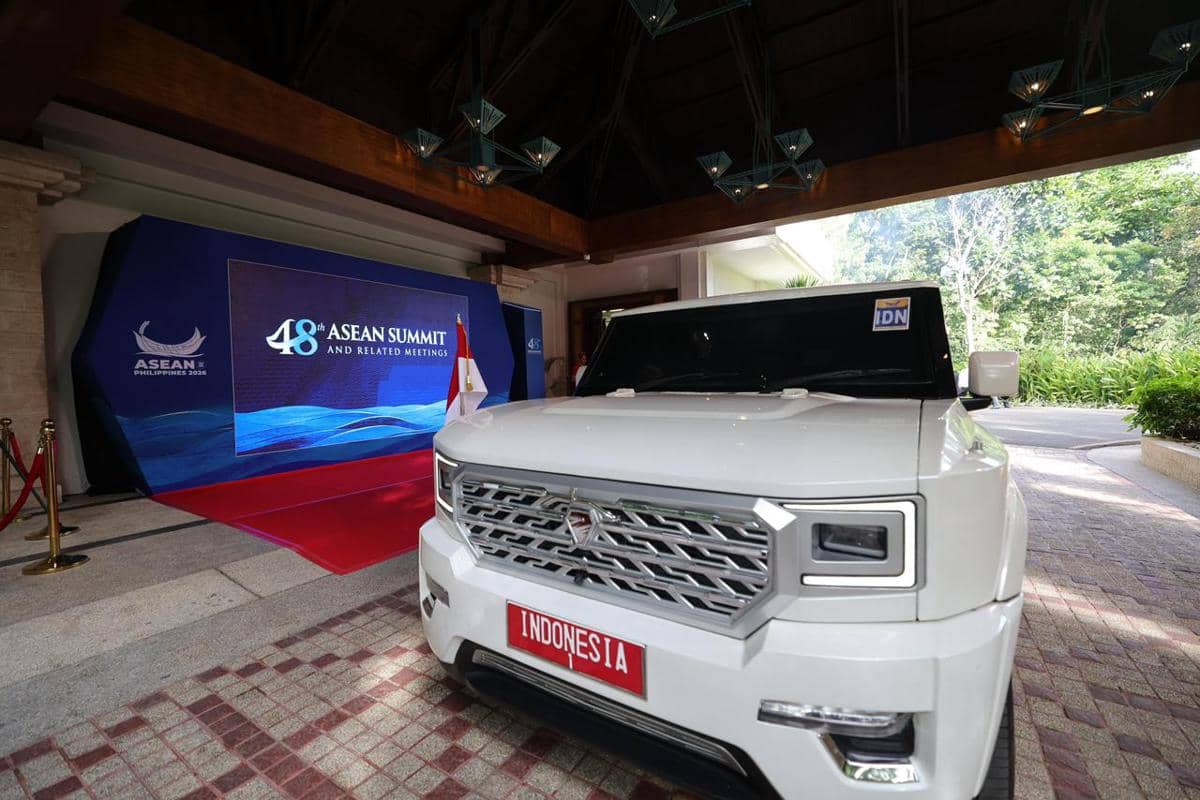Presiden Prabowo bawa mobil Maung ke Filipina hadiri KTT ke-48 ASEAN (dok. Tim Media Presiden)