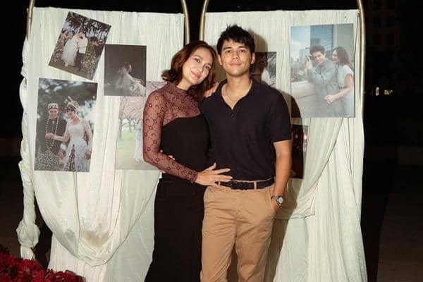 7 Potret Ulang Tahun Pernikahan Pertama Luna Maya dan Maxime Bouttier