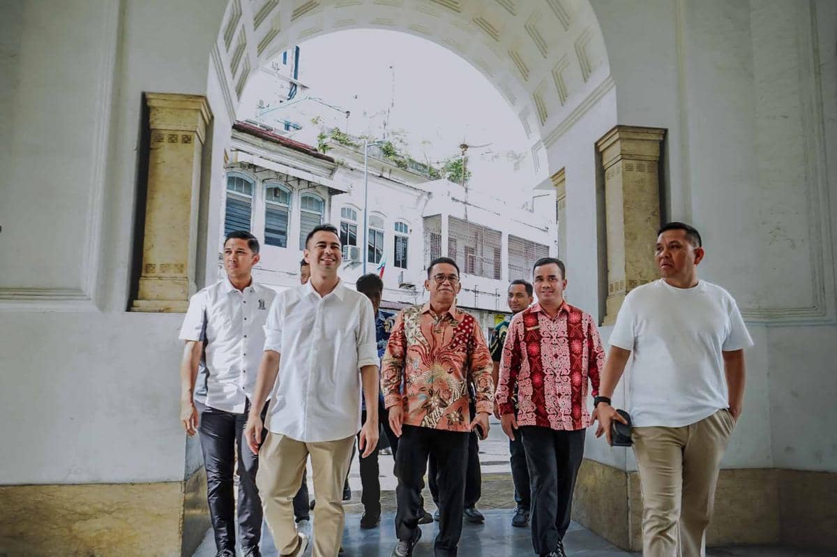 Raffi Ahmad Terpukau Warenhuis, Siap Dorong Kolaborasi Kreatif Medan