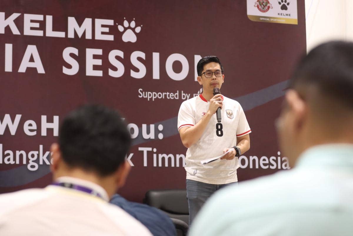 Nameset Jersey Kelme Timnas Indonesia Lepas, Kenapa?
