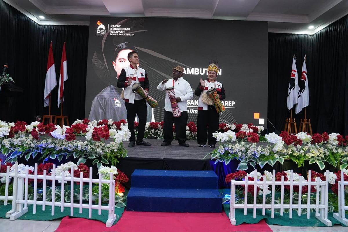 Kala Kaesang Minta Kader Menangkan PSI di Papua Tengah pada Pemilu 2029