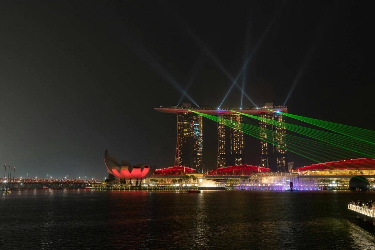 potret Spectra Light and Water Show