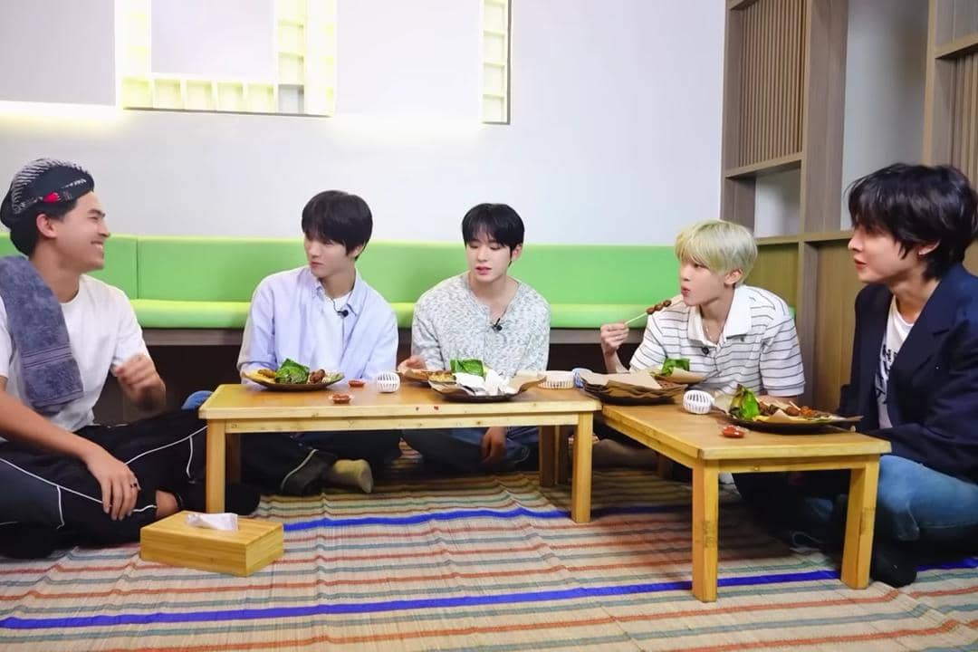 cuplikan konten kolaborasi NCT WISH dan Jerome Polin