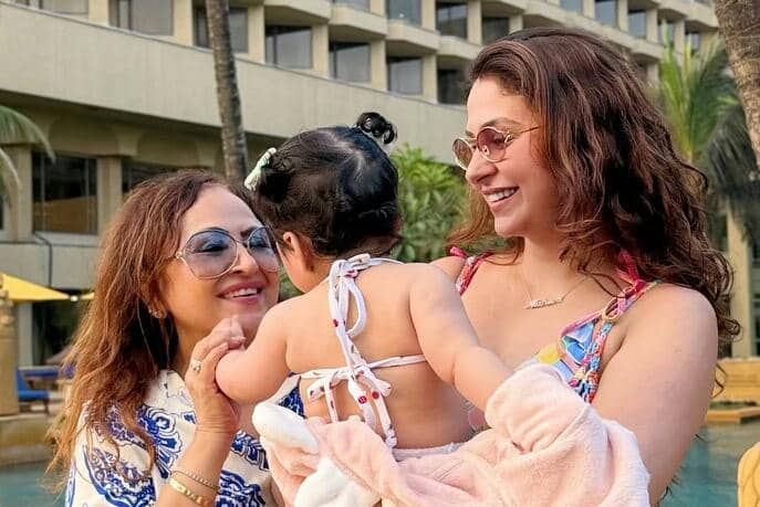 Sambut Hari Ibu, 9 Momen Malvika Raaj Staycation di JW Marriott Mumbai