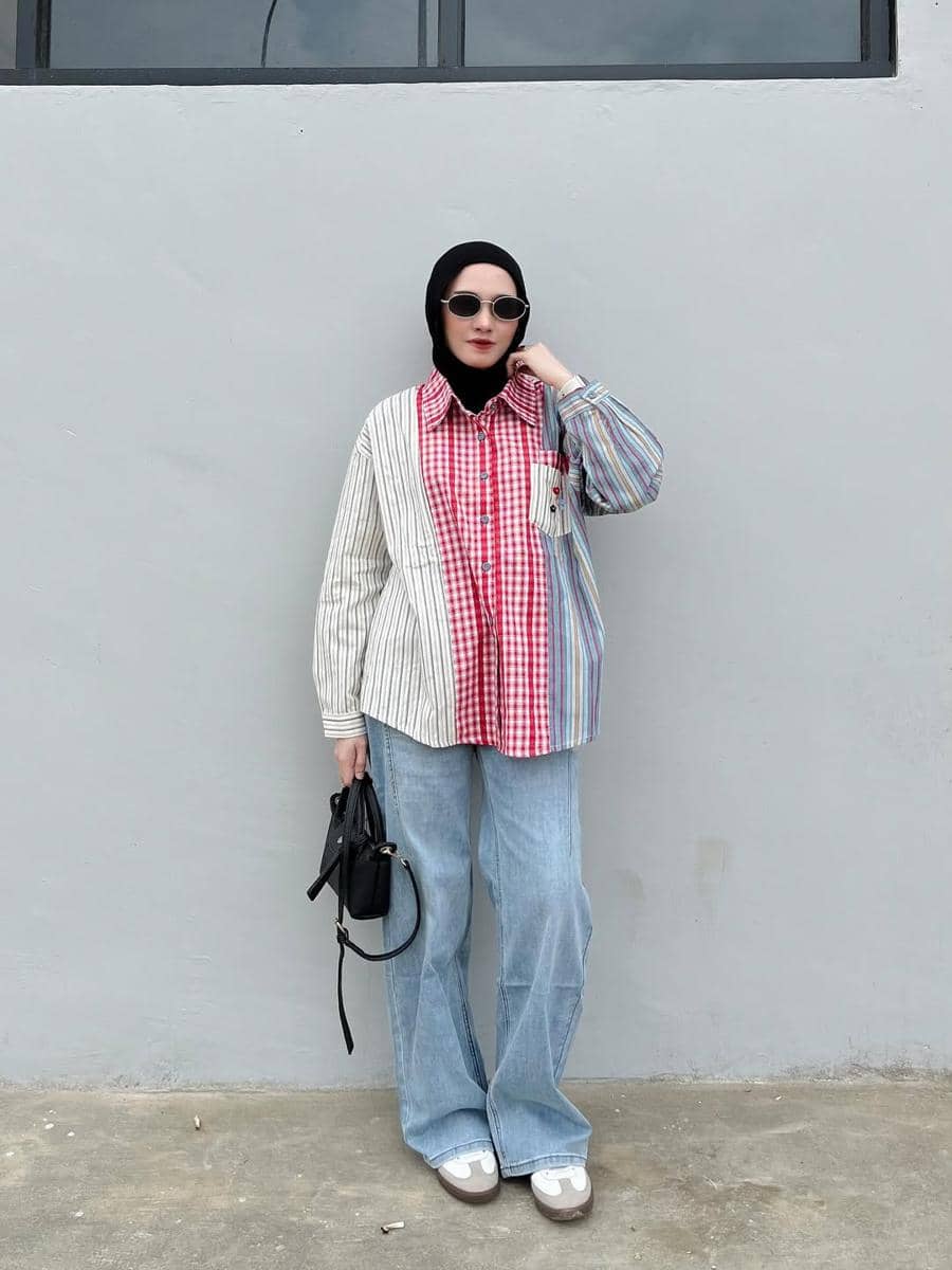 OOTD Blue Jeans ala Lisna Feri