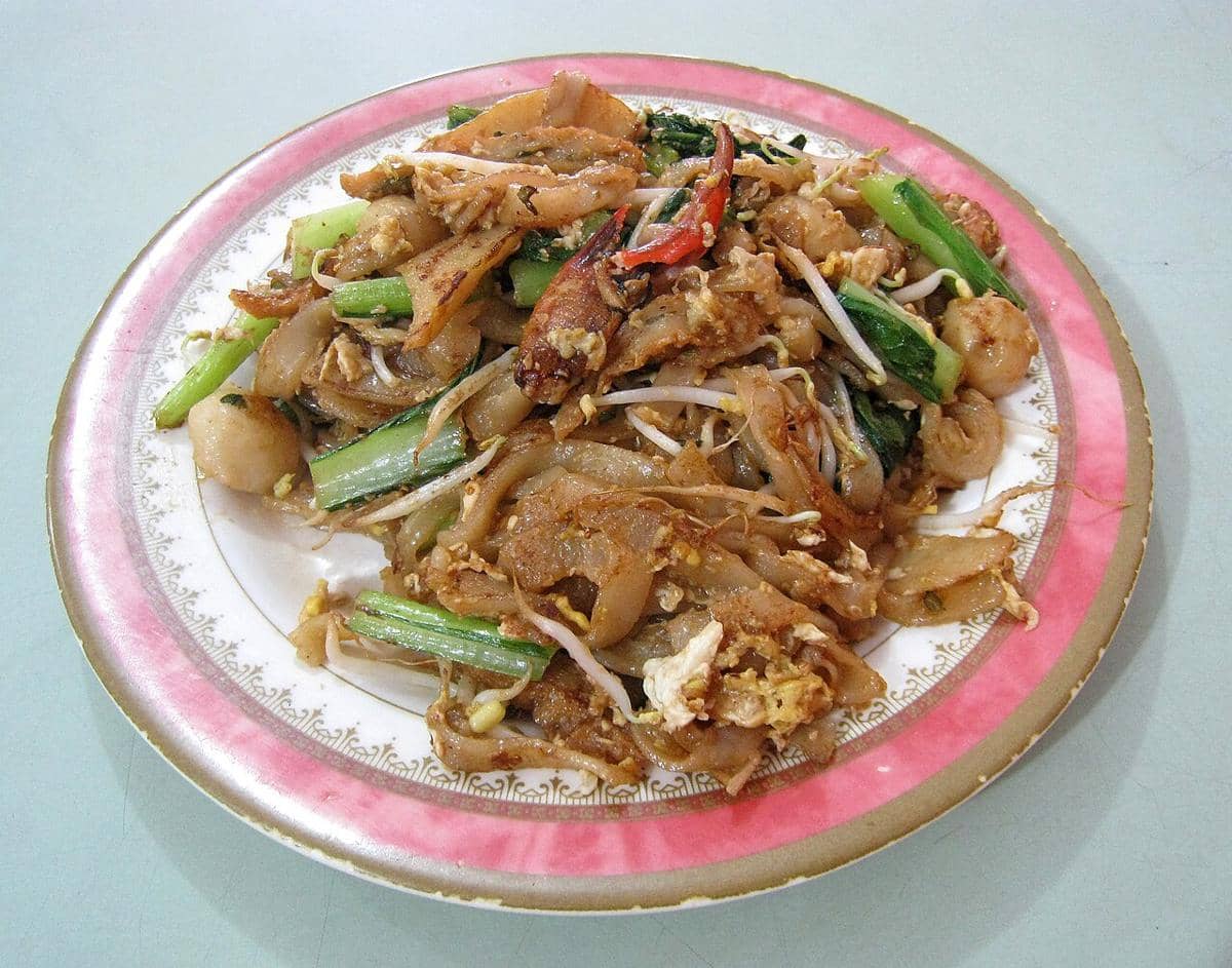 ilustrasi beef kway teow