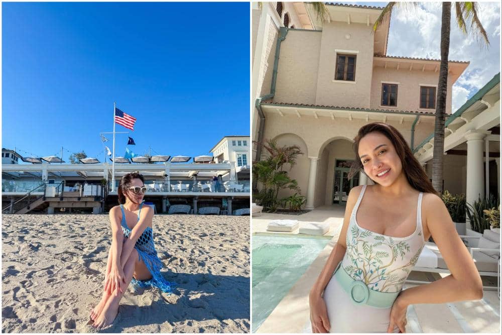 10 Potret Shandy Aulia Berlibur di California, Enjoy di Tepi Pantai!