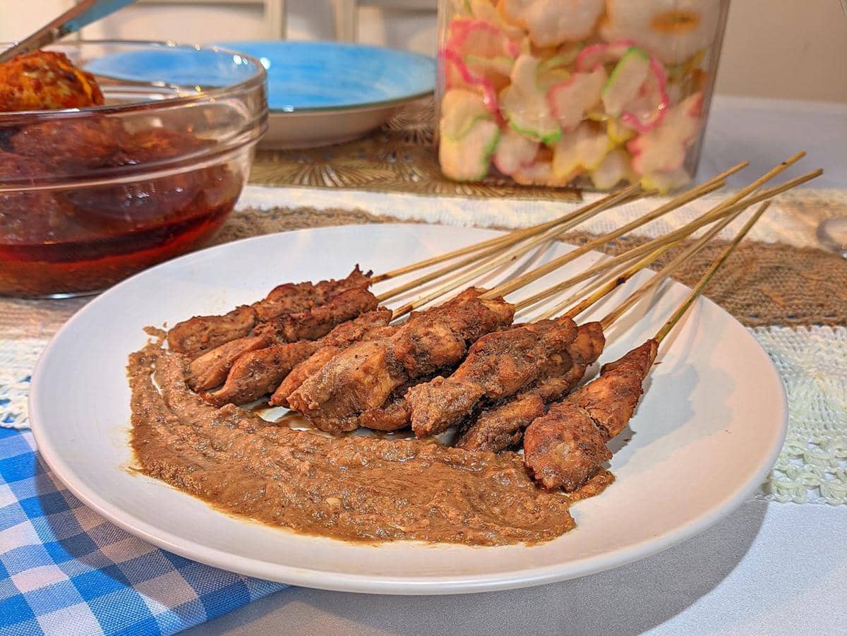 ilustrasi sate sapi 