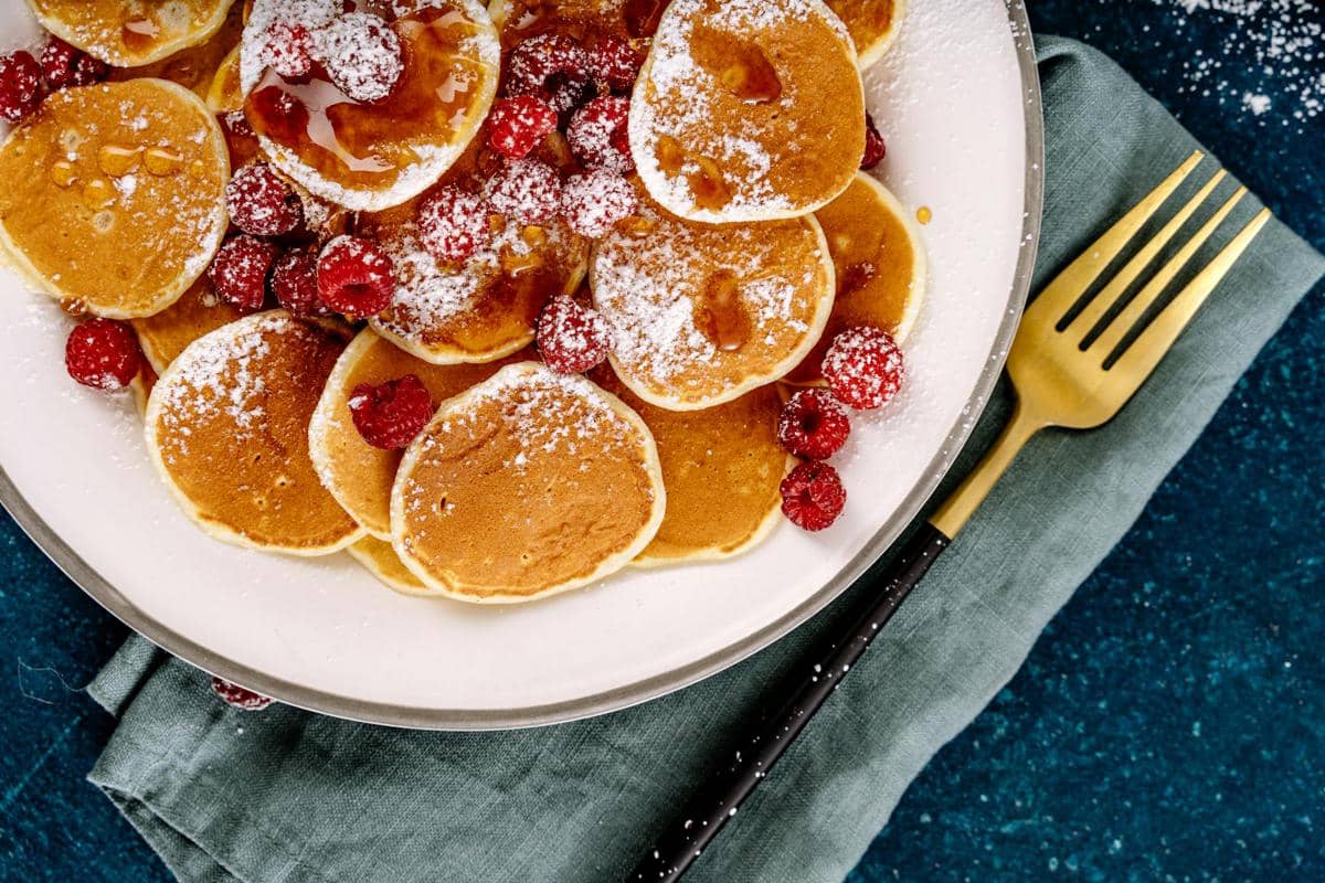 ilustrasi kue poffertjes