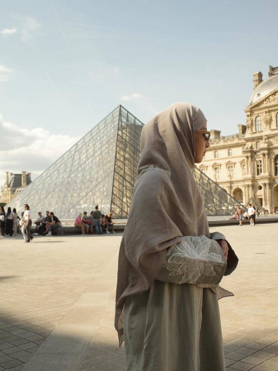 Penampilan Natasha Rizky saat berlibur di Paris