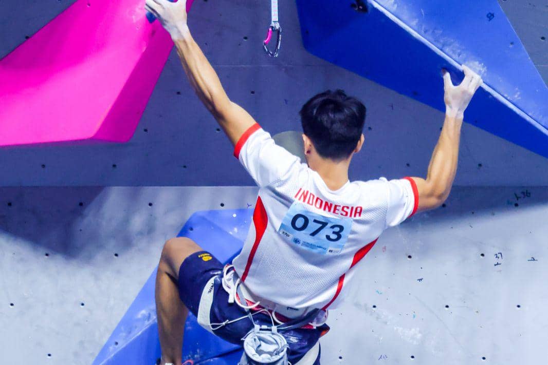Kualifikasi Lead World Climbing Series Wujiang 2026: Putra Tri Lolos