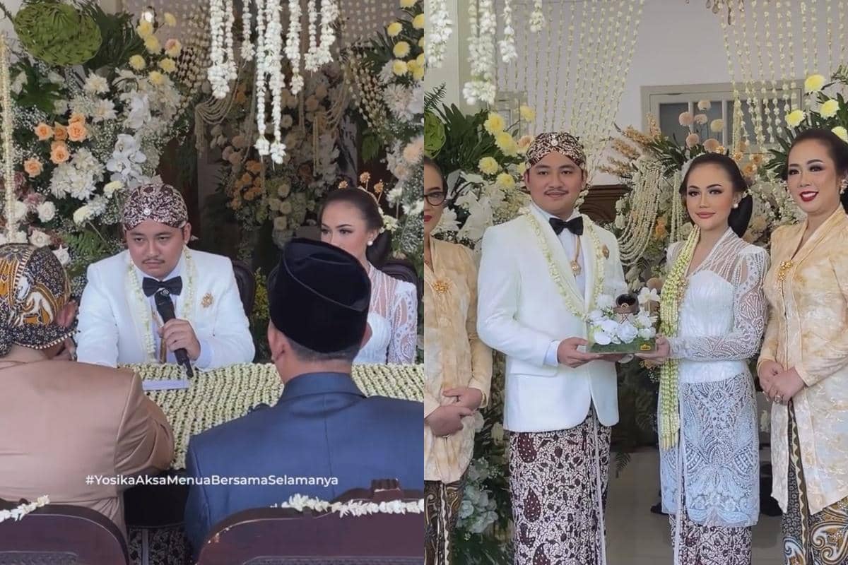 8 Potret Akad Nikah Aksa Uyun dan Yosika Ayumi, Soimah Akhirnya Mantu