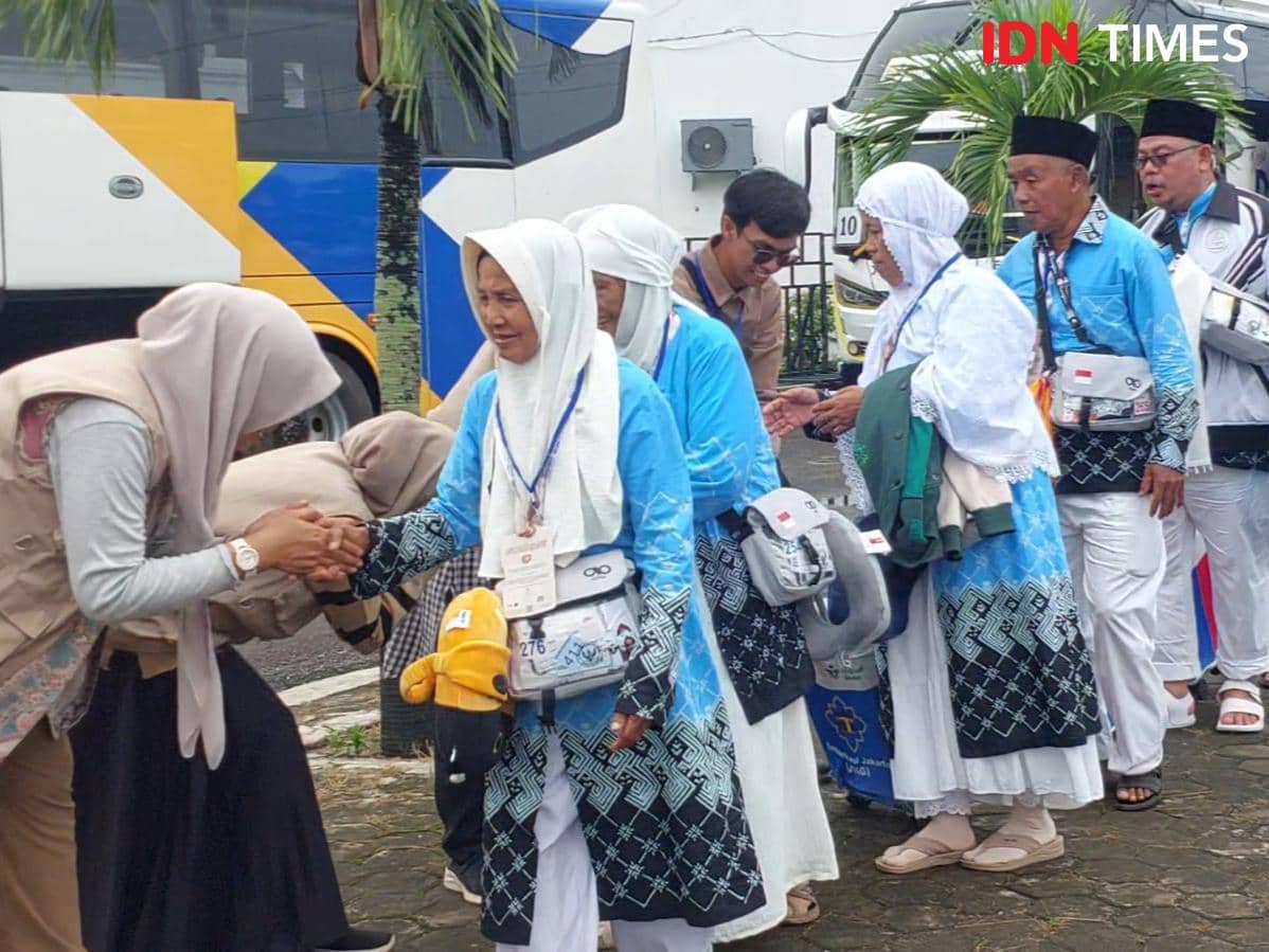 3.984 Jemaah Haji Asal Lampung Sudah Tiba di Tanah Suci