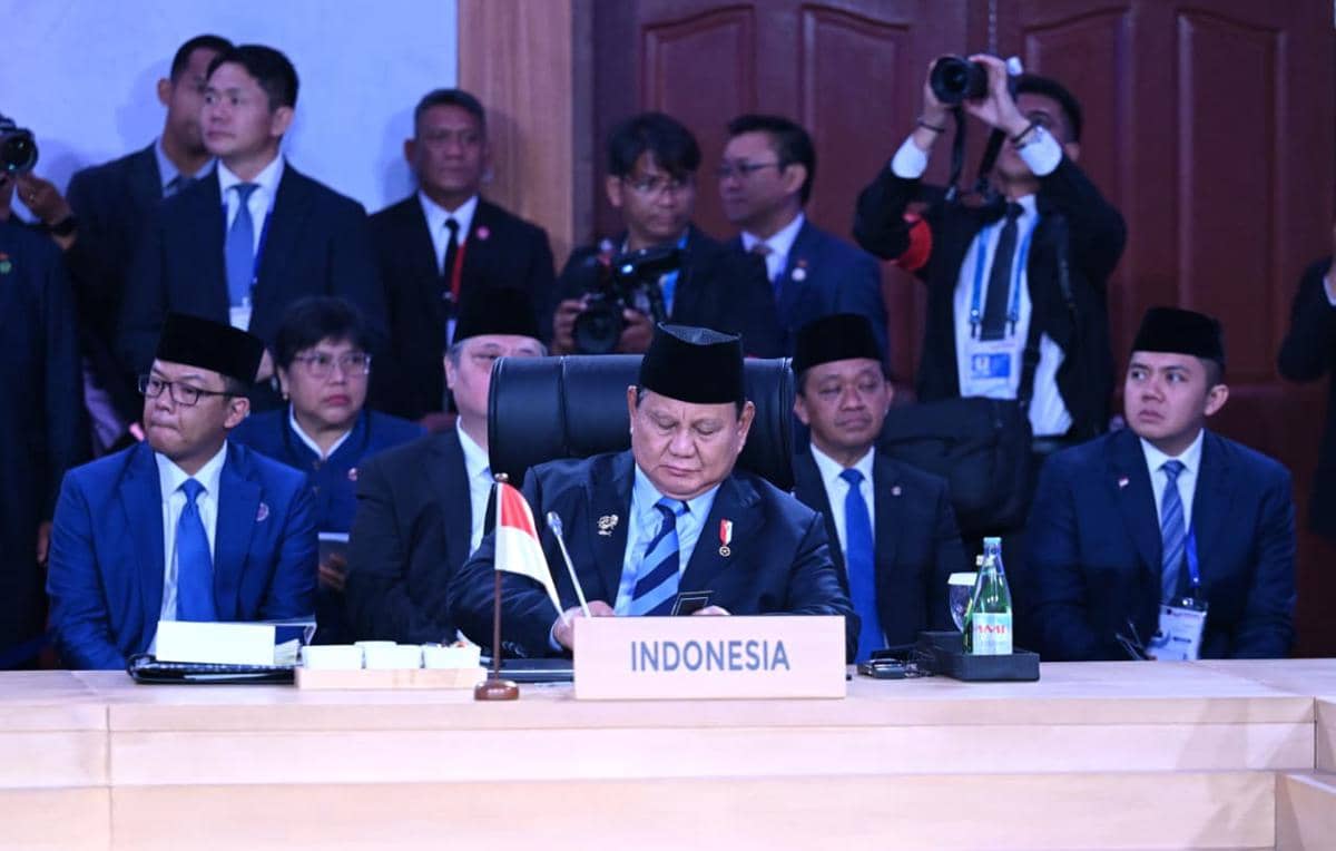 Presiden Prabowo Subianto menghadiri sesi pleno Konferensi Tingkat Tinggi (KTT) ke-48 ASEAN di Mactan Expo, Cebu, Filipina, Jumat (8/5/2026)
