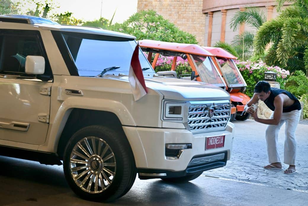 Mobil Maung Prabowo Curi Perhatian Delegasi ASEAN dan Warga Filipina