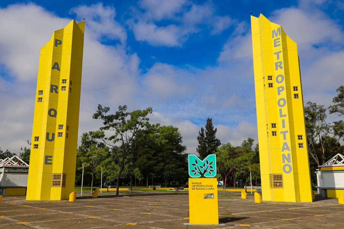 Potret Parque Metropolitano de Guadalajara, Meksiko 
