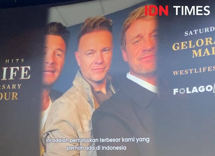 Harga Tiket Konser Westlife di GBK Jakarta 2027, Termurah Rp850 Ribu