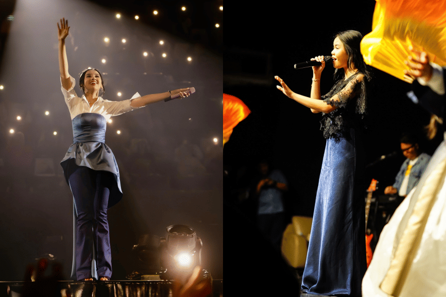 adu gaya Lyodra vs. Vedra