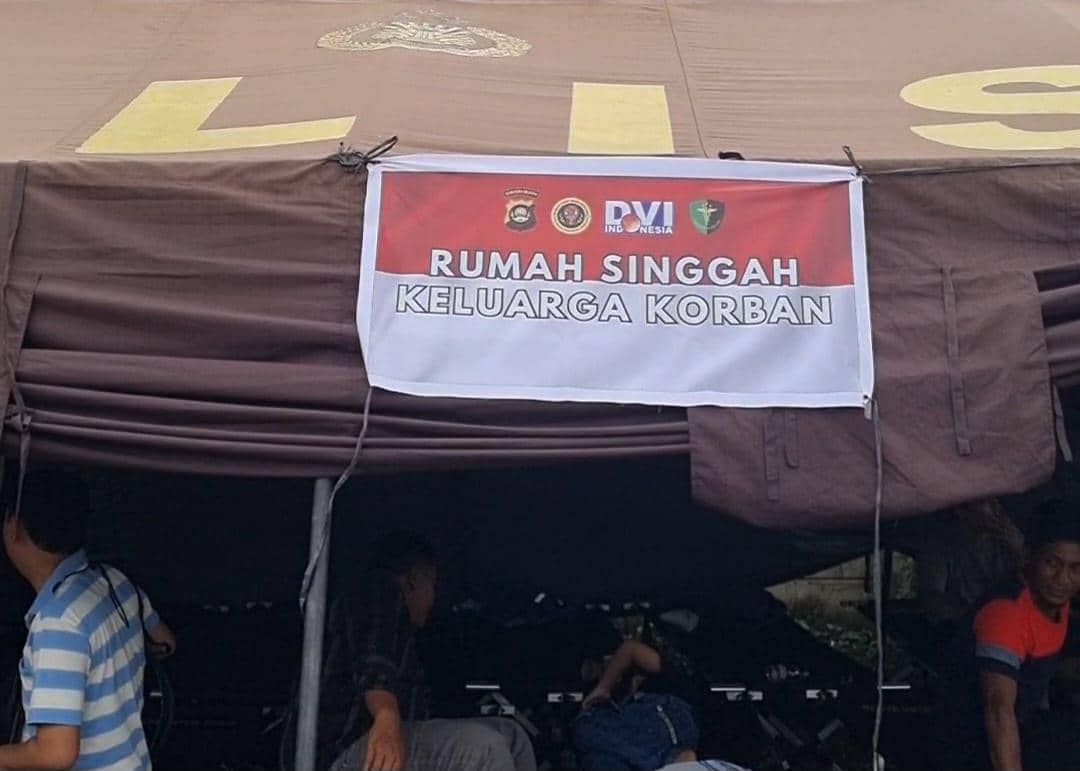 Rumah Singgah keluarga Korban di RS Bhayangkara Palembang