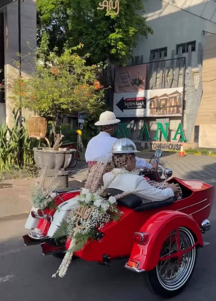 Akad nikah Aksa Uyun anak Soimah Pancawati. 