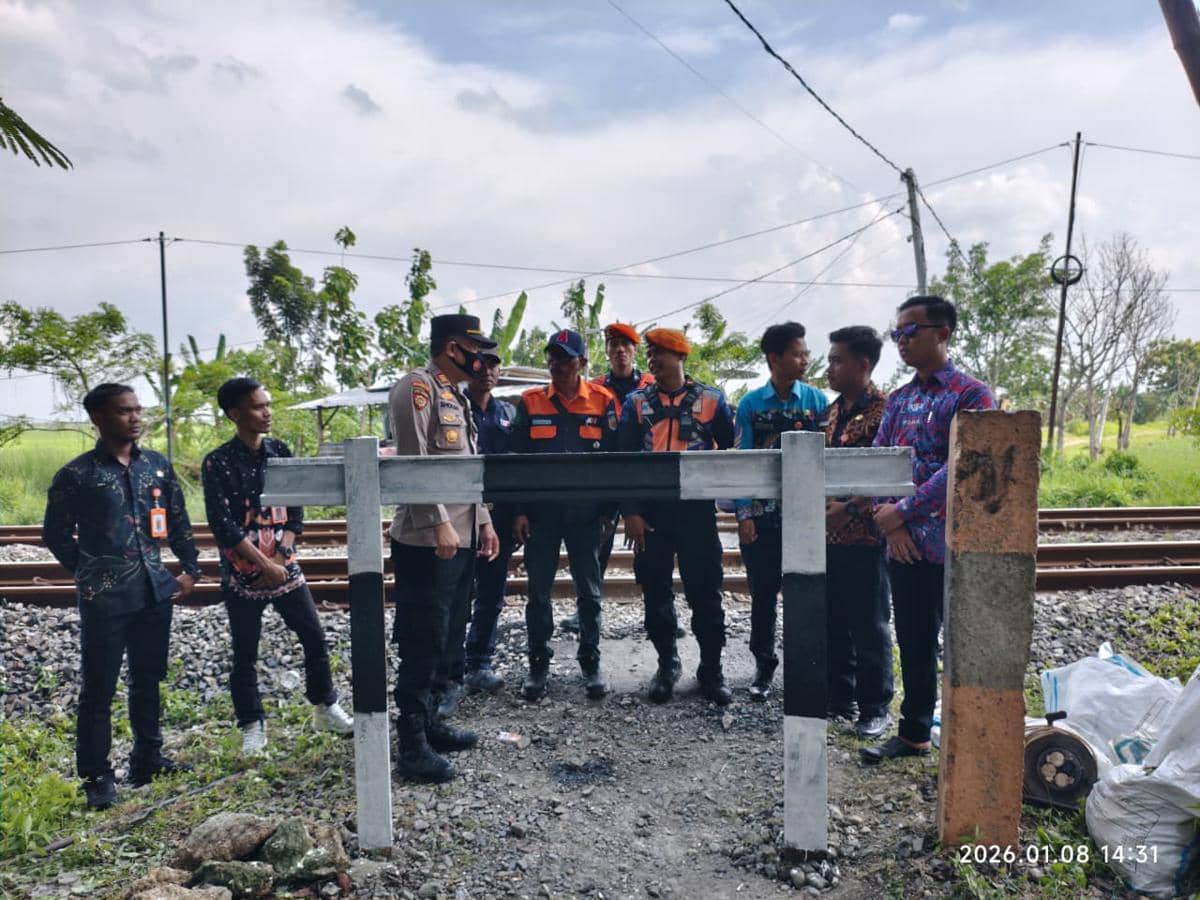 KAI Tutup 139 Perlintasan Kereta di Surabaya Tanpa Penjaga