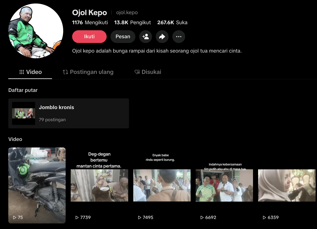 akun ojol yang viral