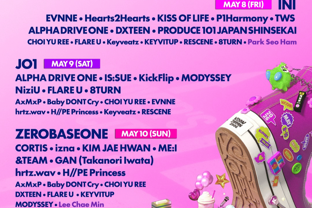 Lineup KCON Jepang 2026