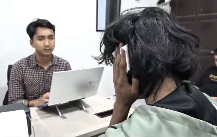 Pria berinisial SI (26) di Kota Makassar ditangkap usai memperkosa adik kandungnya, Jumat (8/5/2026). Dok. Polrestabes Makassar
