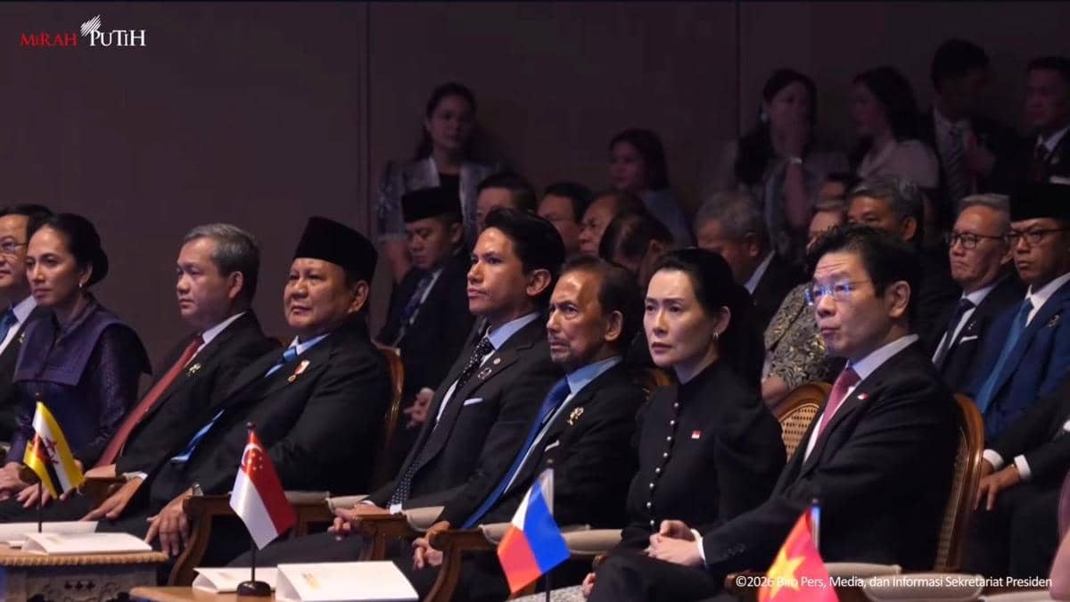 Para pemimpin di KTT ke-48 ASEAN. 