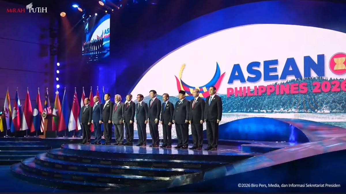 Para pemimpin di KTT ke-48 ASEAN. 