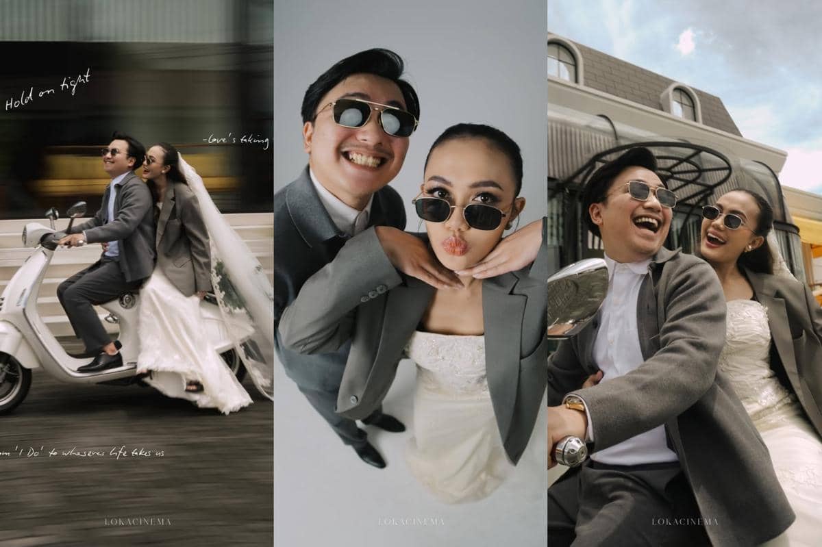 8 Ide Prewed Retro Klasik Aksa Uyun dan Yosika Ayumi, Anak Soimah