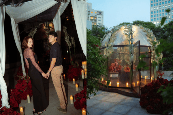 9 Detail Gaya & Dekor Anniversary Luna-Maxime, Romantisnya Nembus Layar