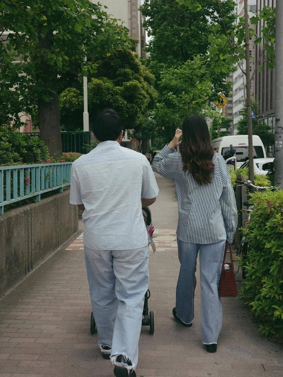 Keluarga Aaliyah dan Thariq liburan di Jepang