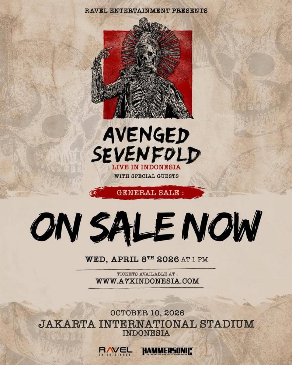 Konser Avenged Sevenfold di Jakarta 2026