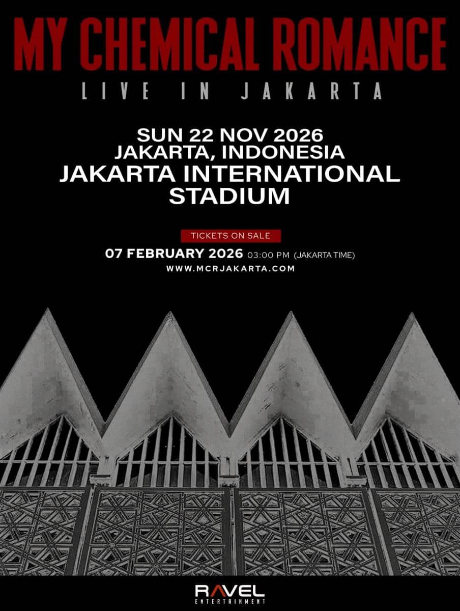 Konser My Chemical Romance di Jakarta 2026
