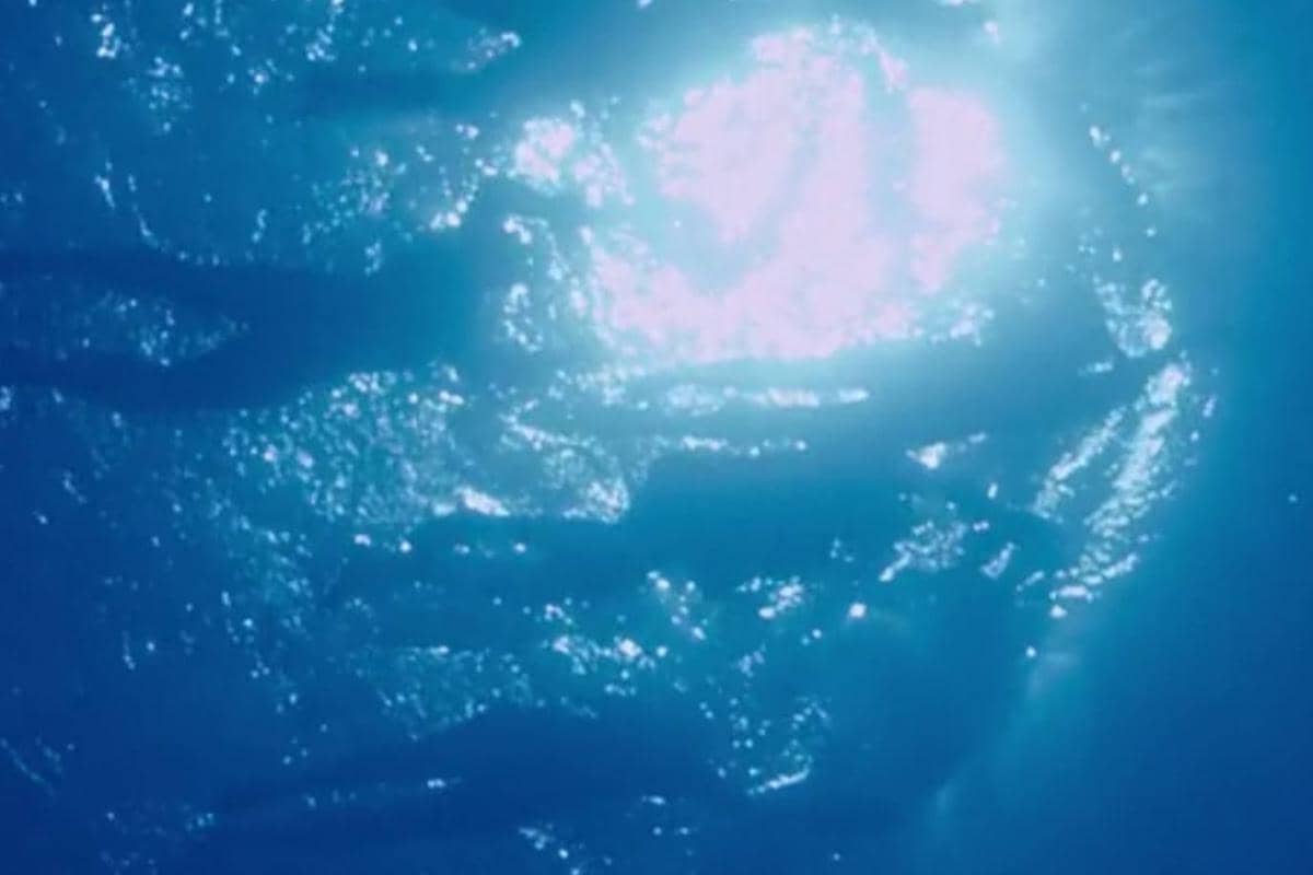 adegan bawah air dalam episode spesial Natal di serial TV Sense8 