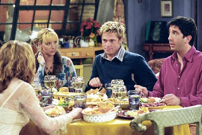 cuplikan adegan Thanksgiving dalam serial Friends 