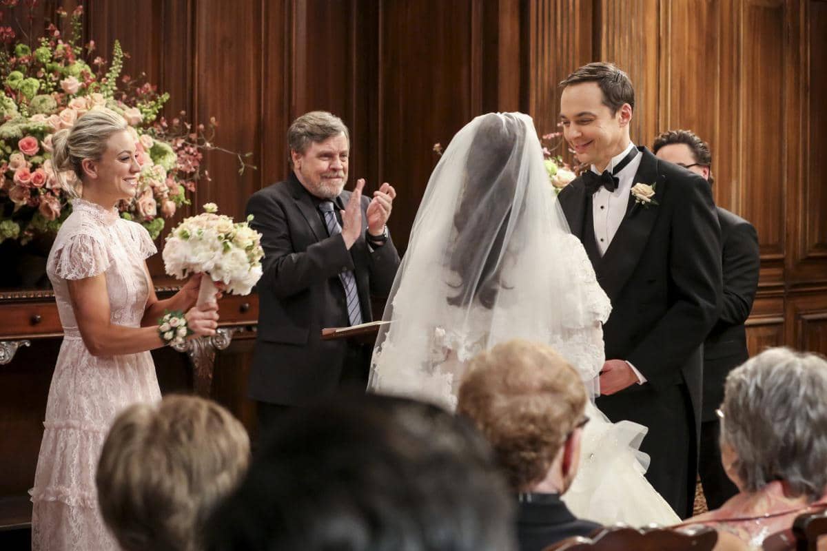 cuplikan adegan yang menampilkan Mark Hamill dalam The Big Bang Theory 