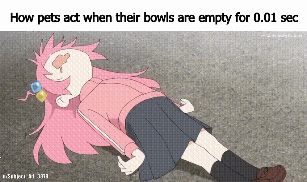 meme anime tentang kekosongan