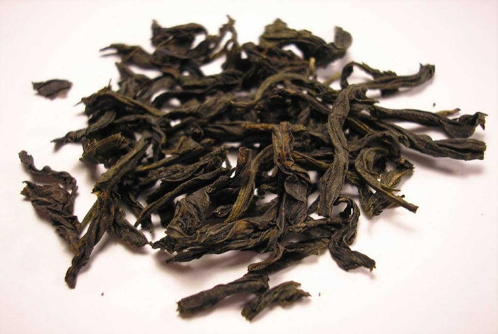 ilustrasi bu zhi chun, salah satu jenis dark oolong tea