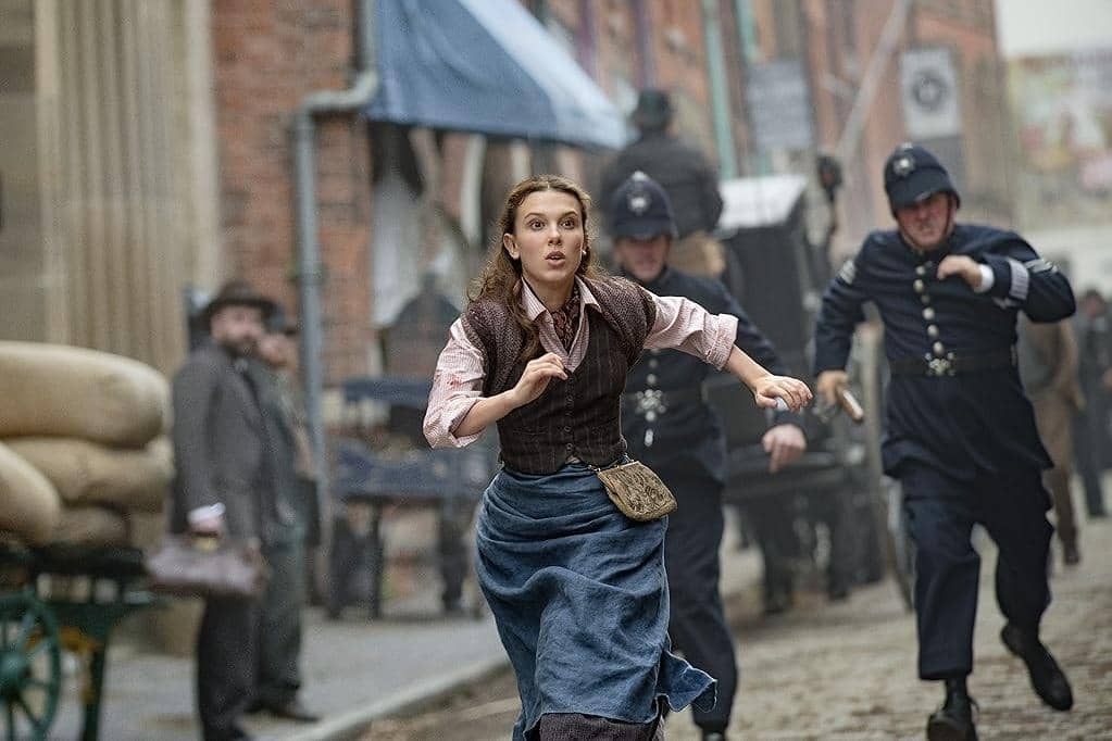 Millie Bobby Brown di Enola Holmes 2.