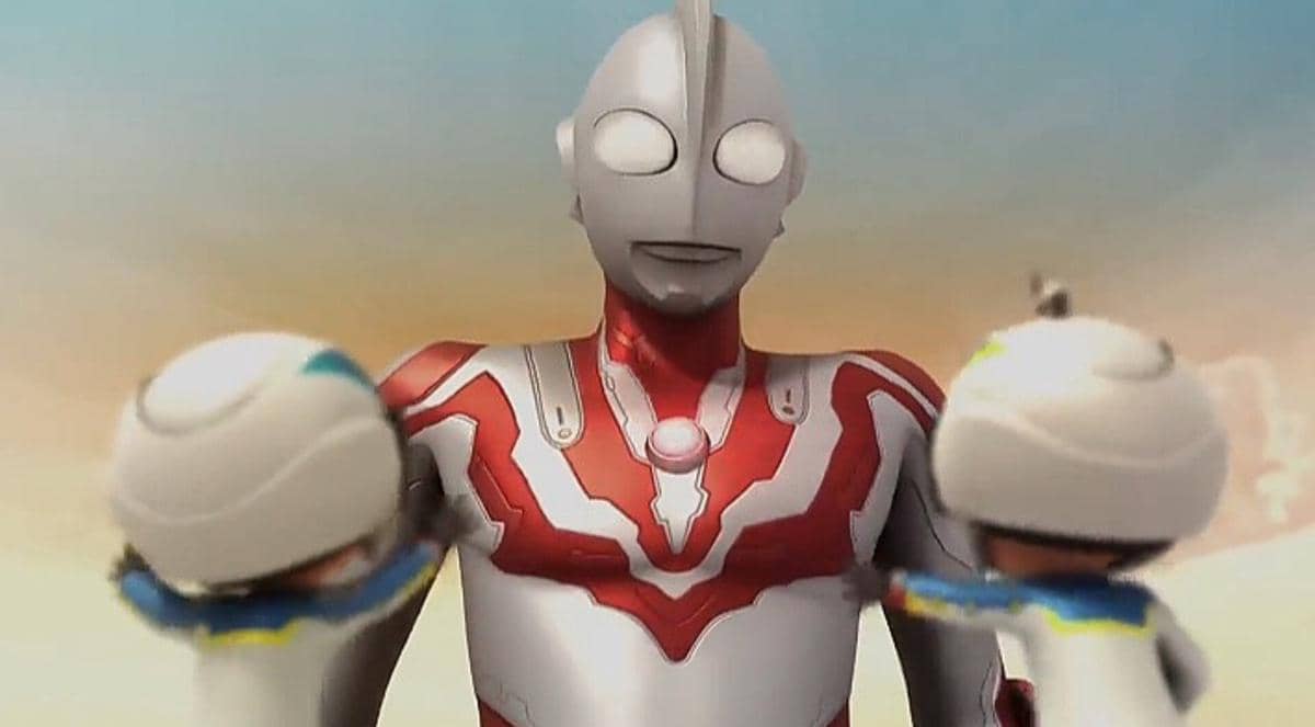 karakter Ultraman Ribut dalam animasi Upin & Ipin