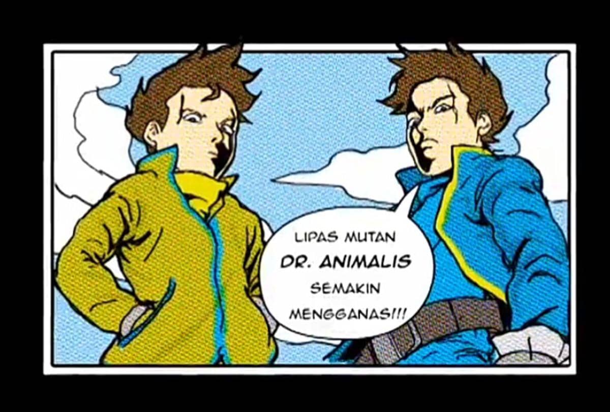 karakter Kembar Nakal dalam animasi Upin & Ipin